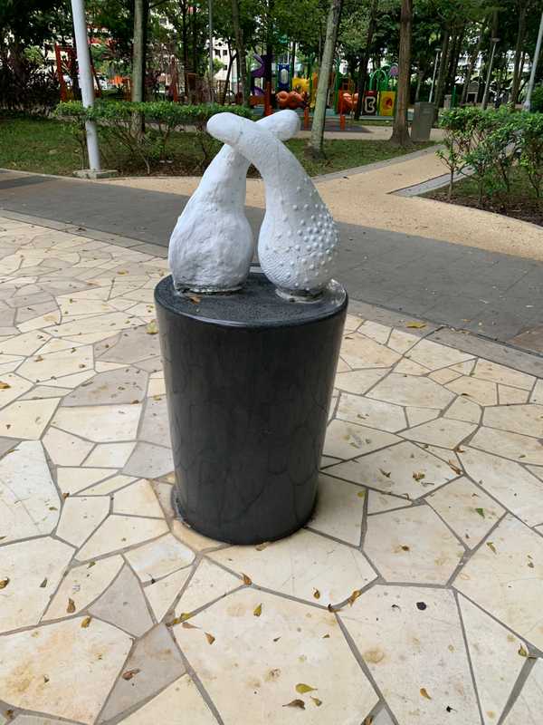 additional photograph of the sculpture on this page