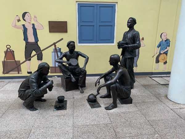 After a hard day's work Bronze