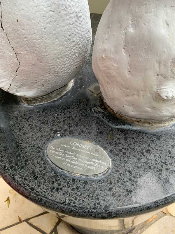 additional photograph of the sculpture on this page