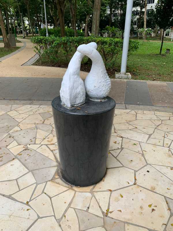 additional photograph of the sculpture on this page