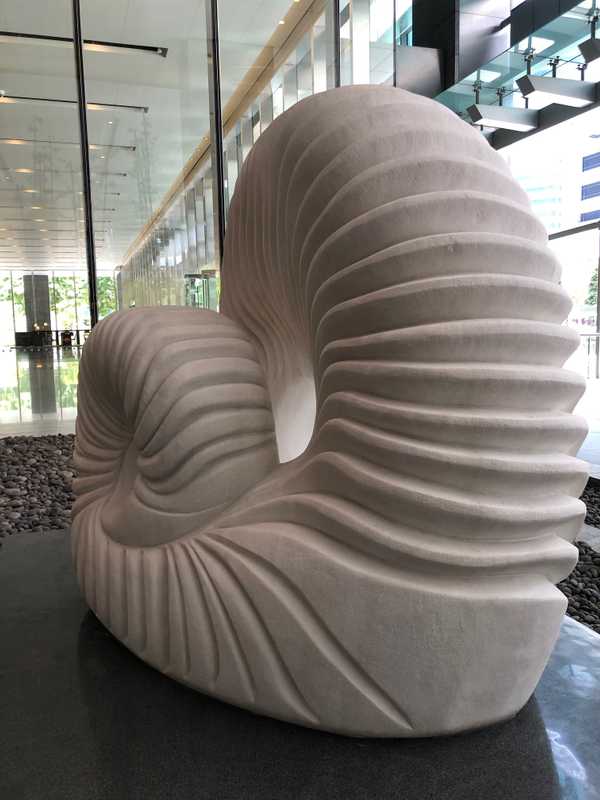 additional photograph of the sculpture on this page