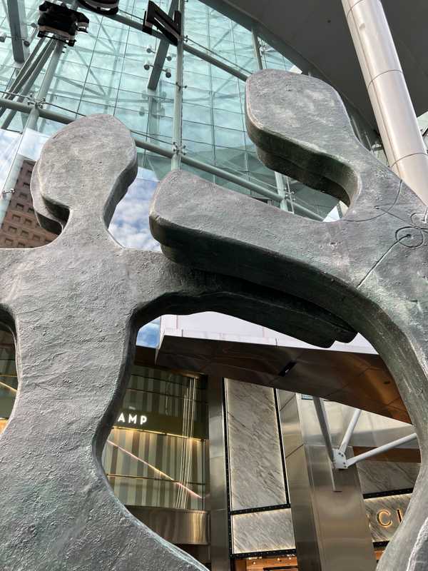 additional photograph of the sculpture on this page