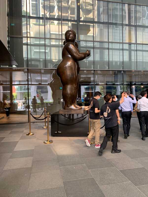 additional photograph of the sculpture on this page